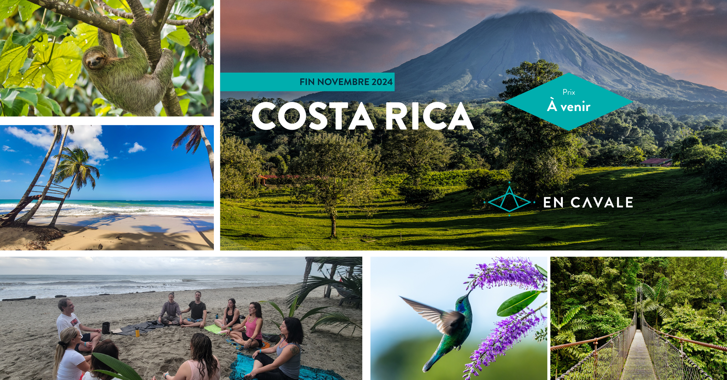 Voyage Amour-EUX au Costa Rica | Novembre 2024